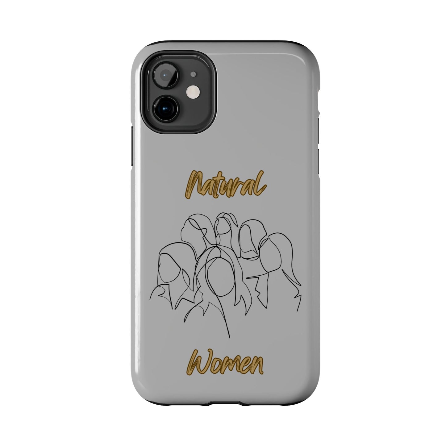 Natural Women Professionals (BL)Tough Phone Cases LIGHT GREY