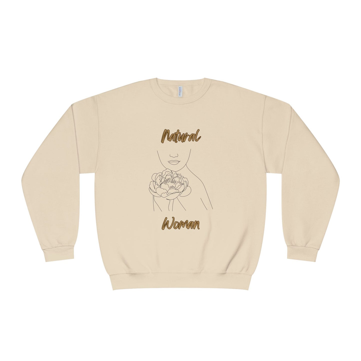 Natural Woman Kissed Flower (BL) Crewneck Sweatshirt