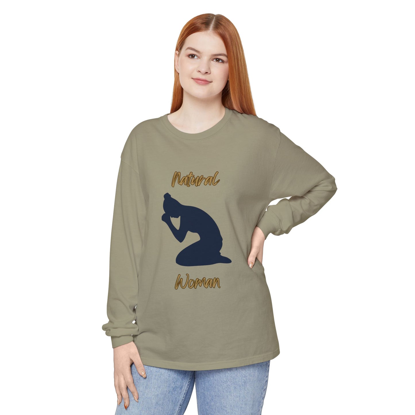 Natural Woman Pray (BL) Long Sleeve T-Shirt