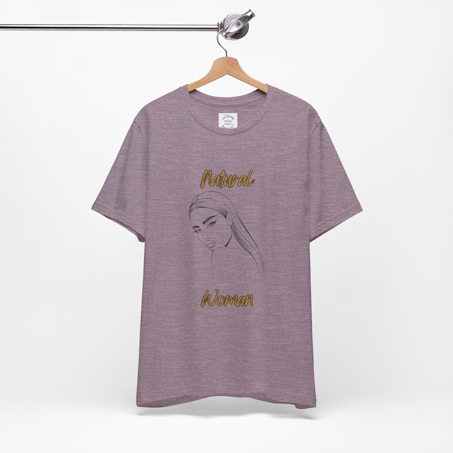 Natural Woman The Stare (BL) Short Sleeve T-Shirt