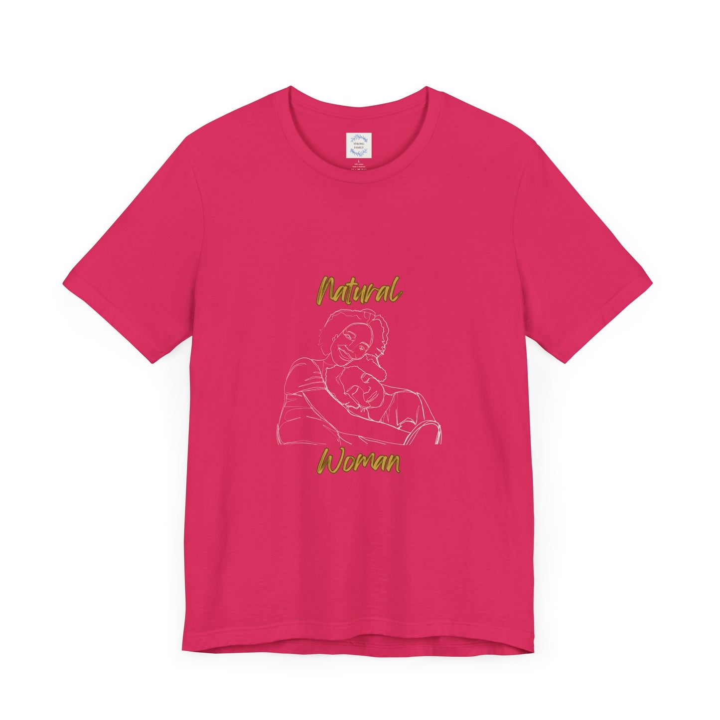 Natural Woman Loving Embrace (WL) Short Sleeve T-Shirt