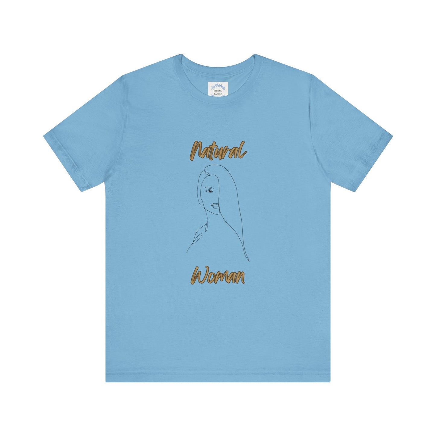 Natural Woman Covered Eye (BL) Short Sleeve T-Shirt