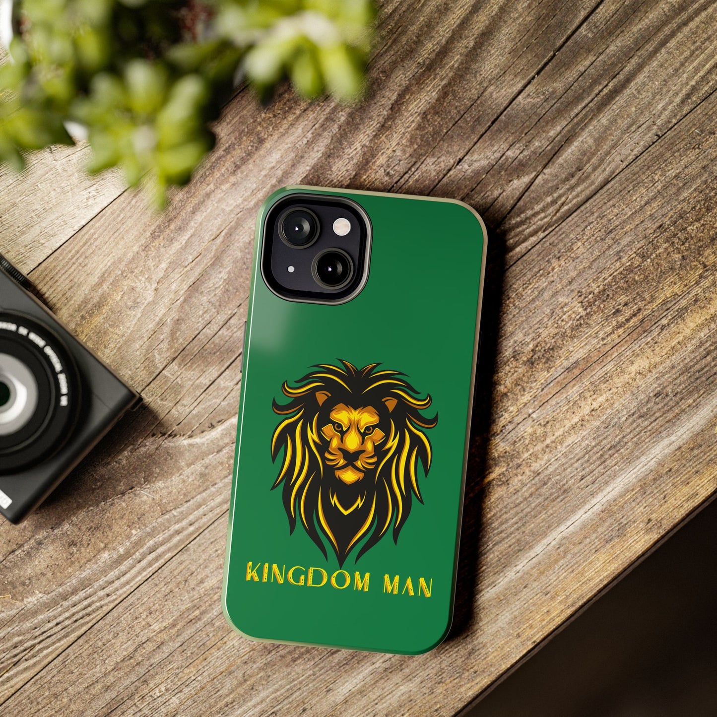 Kingdom Man (Gold Label) Tough Phone Case DARK GREEN