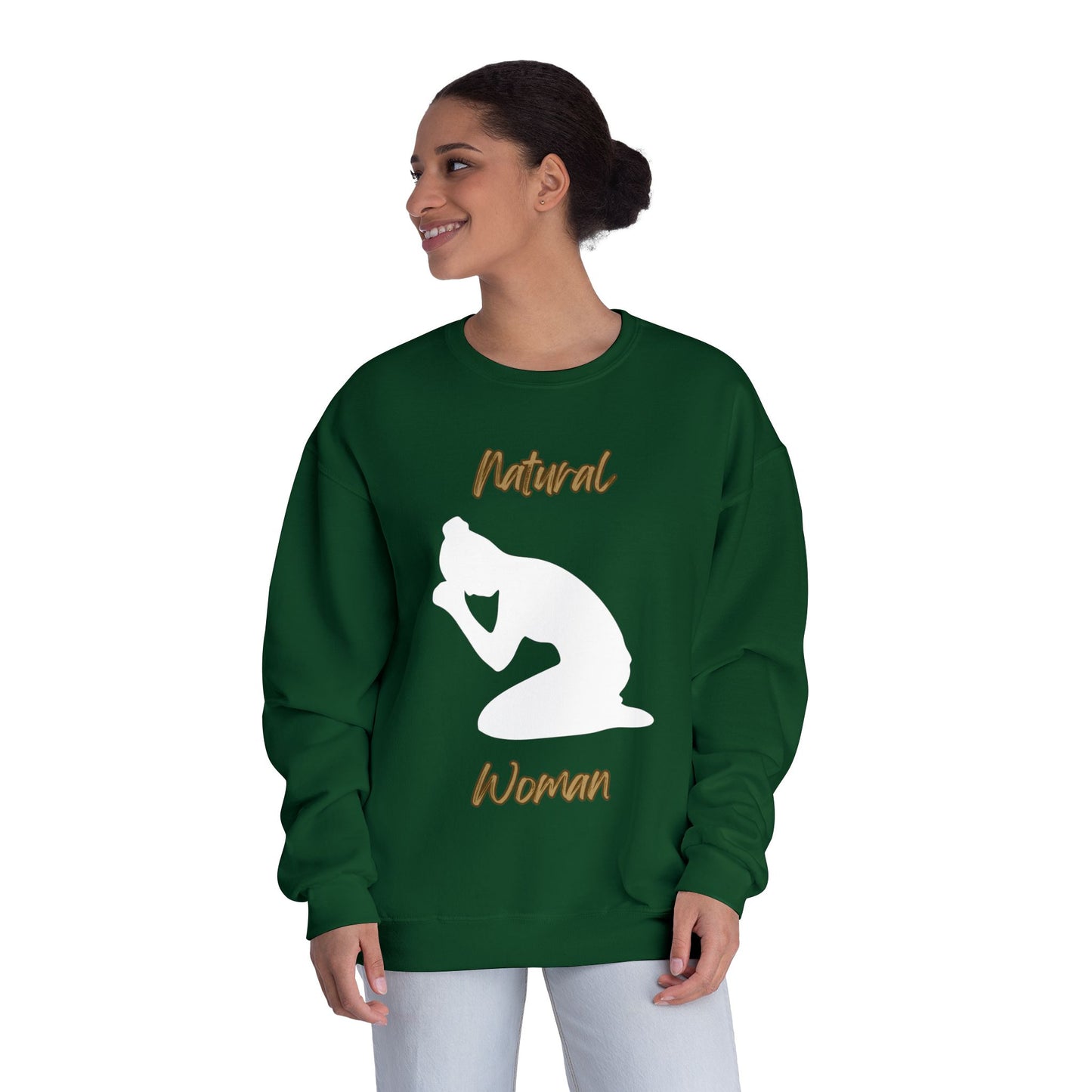 Natural Woman Pray (WL) Crewneck Sweatshirt