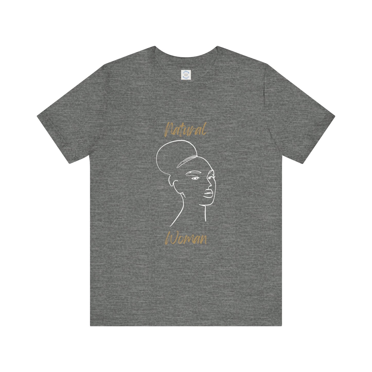 Natural Woman Hair Up (WL) Short Sleeve T-Shirt