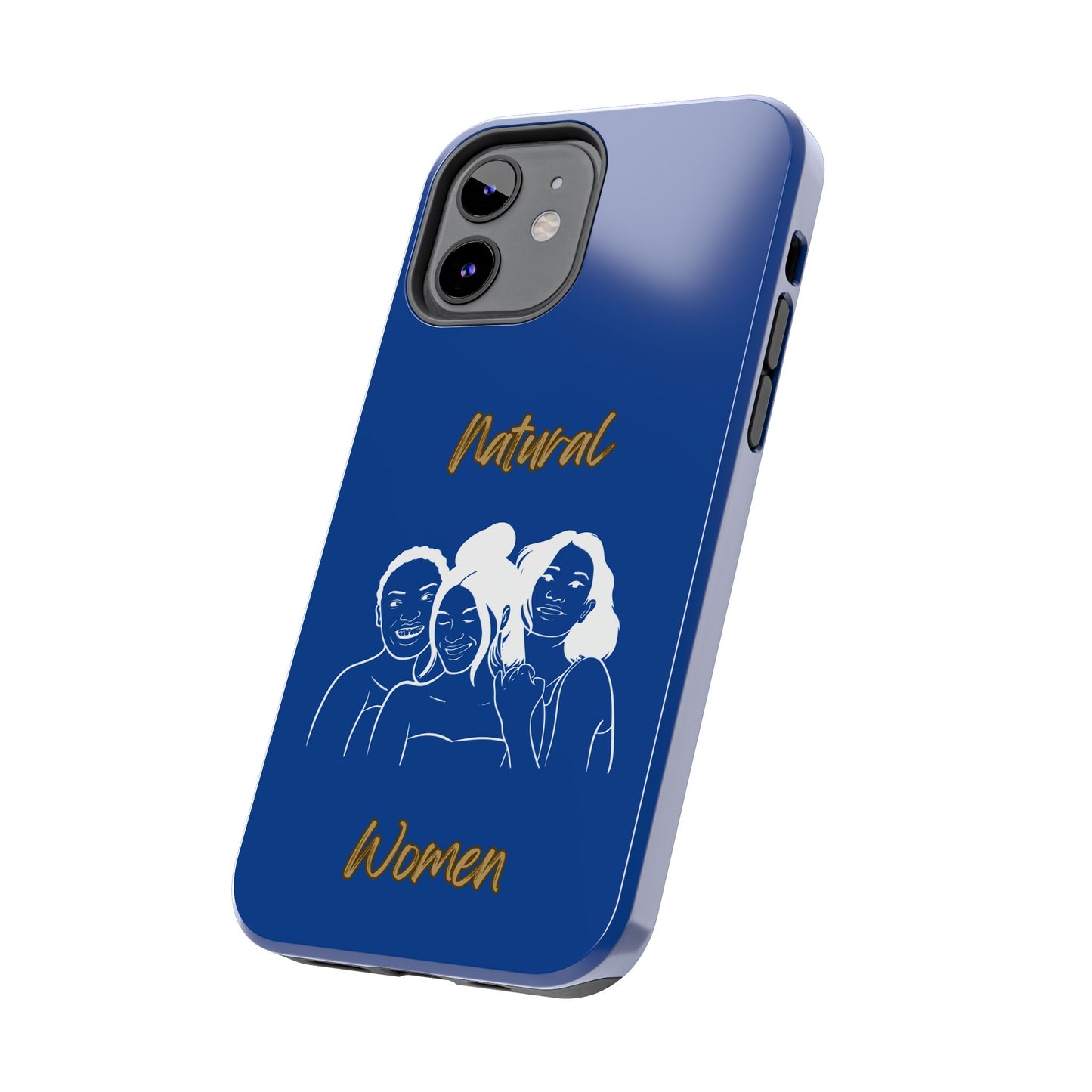 Natural Women Laughing Friends (WL)Tough Phone Cases DARK BLUE