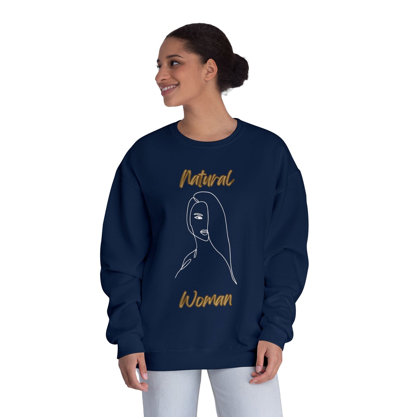 Natural Woman Covered Eye (WL) Crewneck Sweatshirt