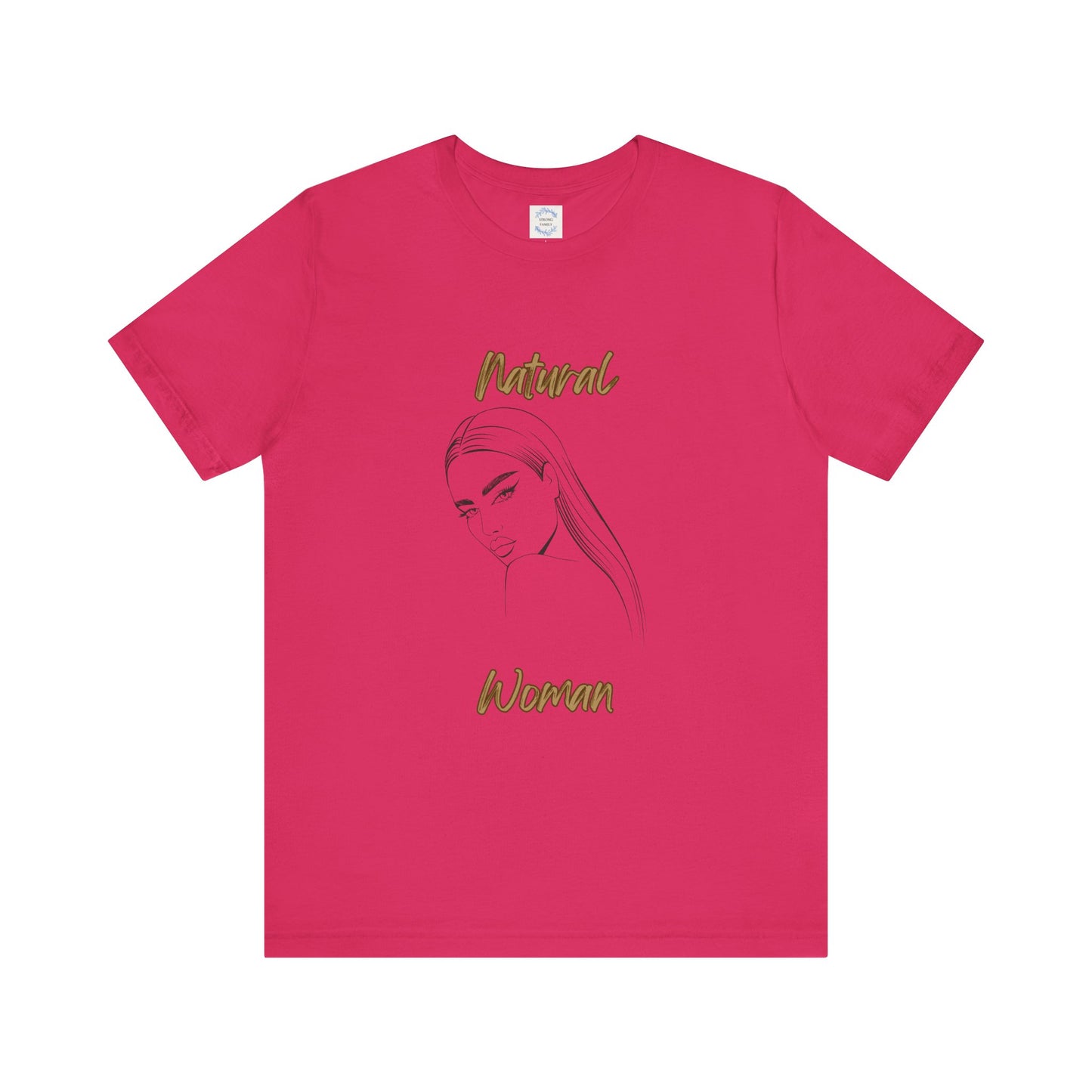 Natural Woman The Stare (BL) Short Sleeve T-Shirt