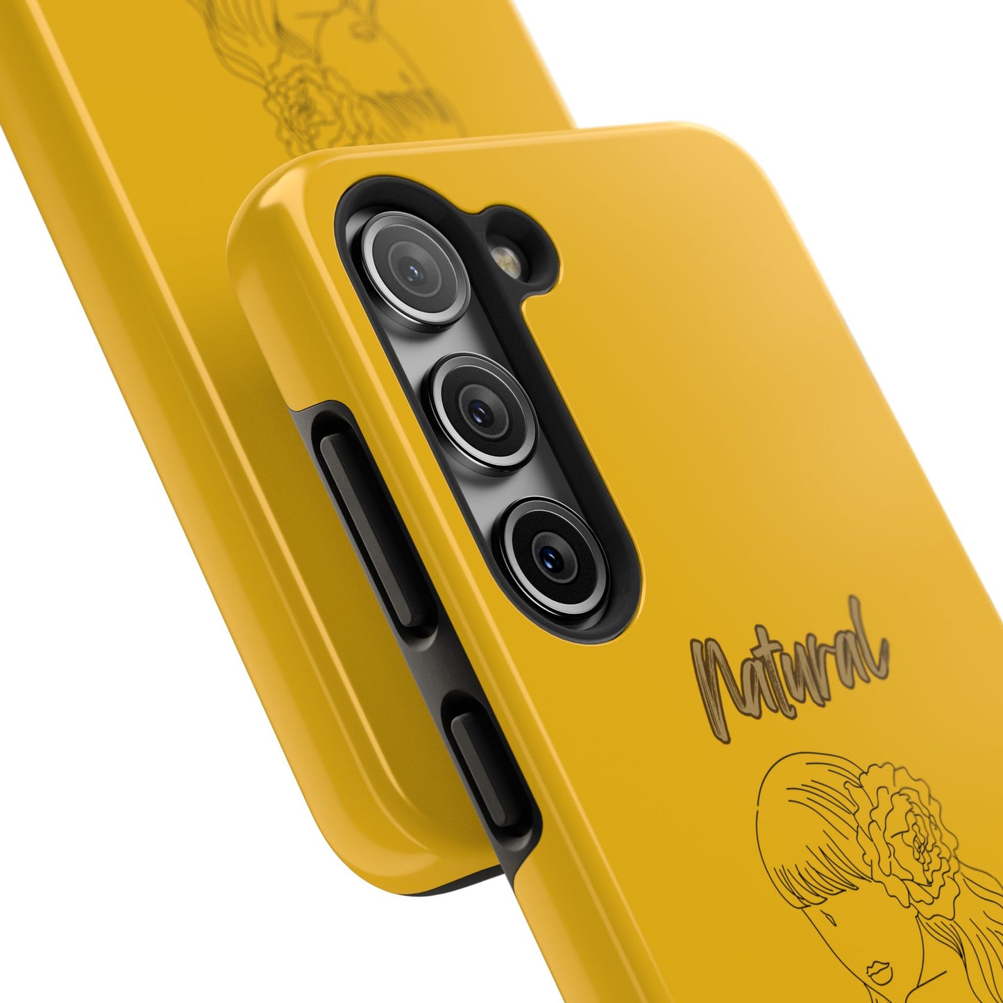 Natural Woman Newness (BL)Tough Phone Cases YELLOW
