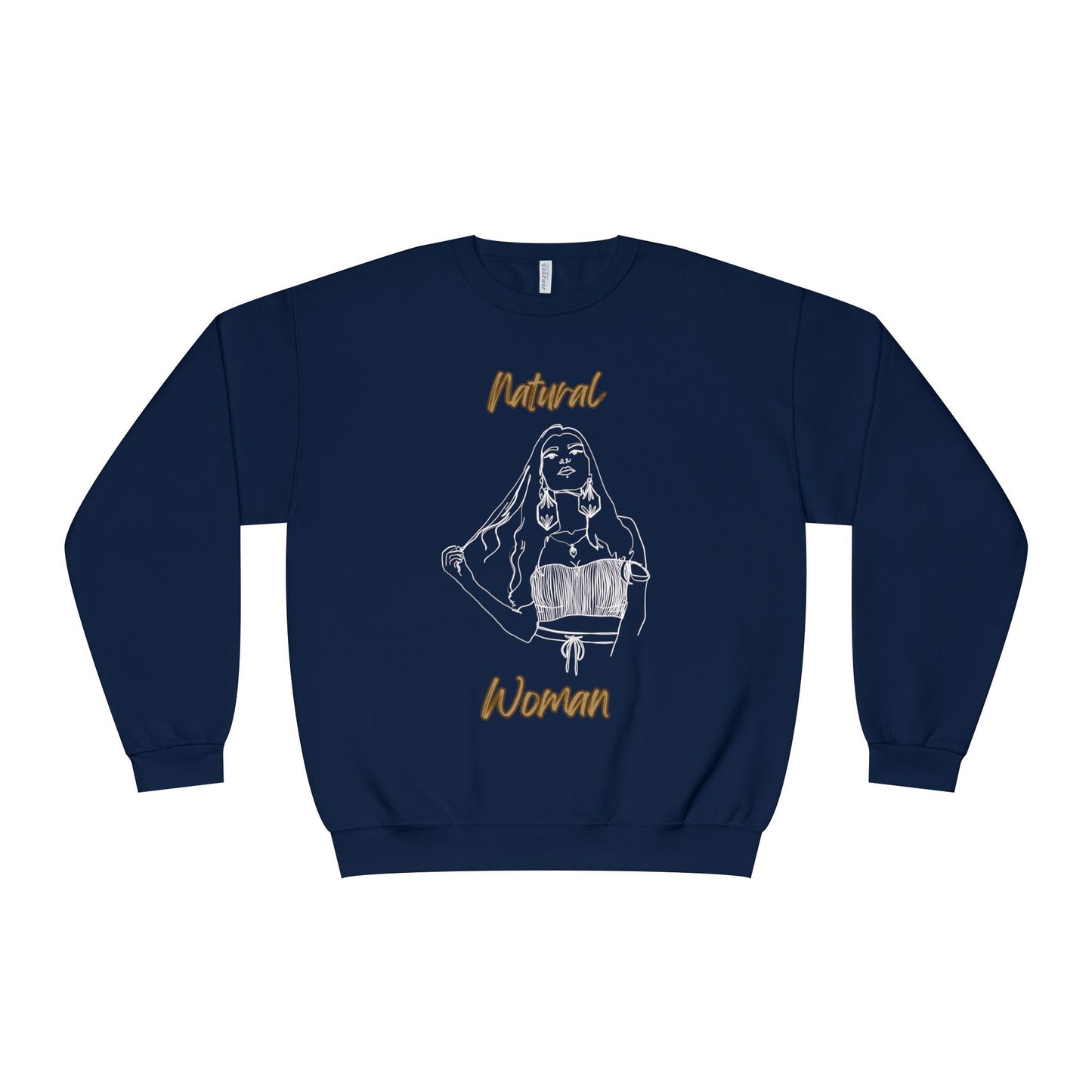 Natural Woman Thinking (WL) Crewneck Sweatshirt