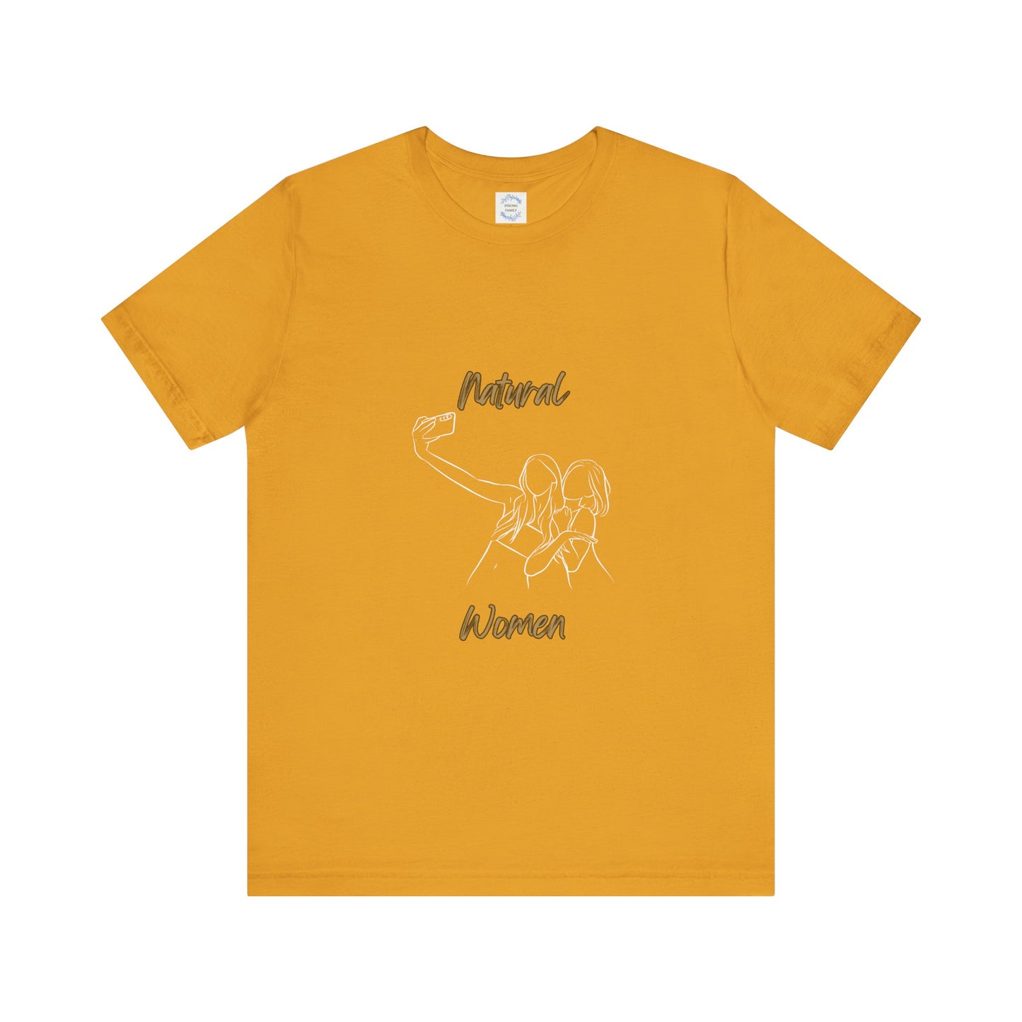 Natural Women Friends Selfie (WL) Short Sleeve T-Shirt