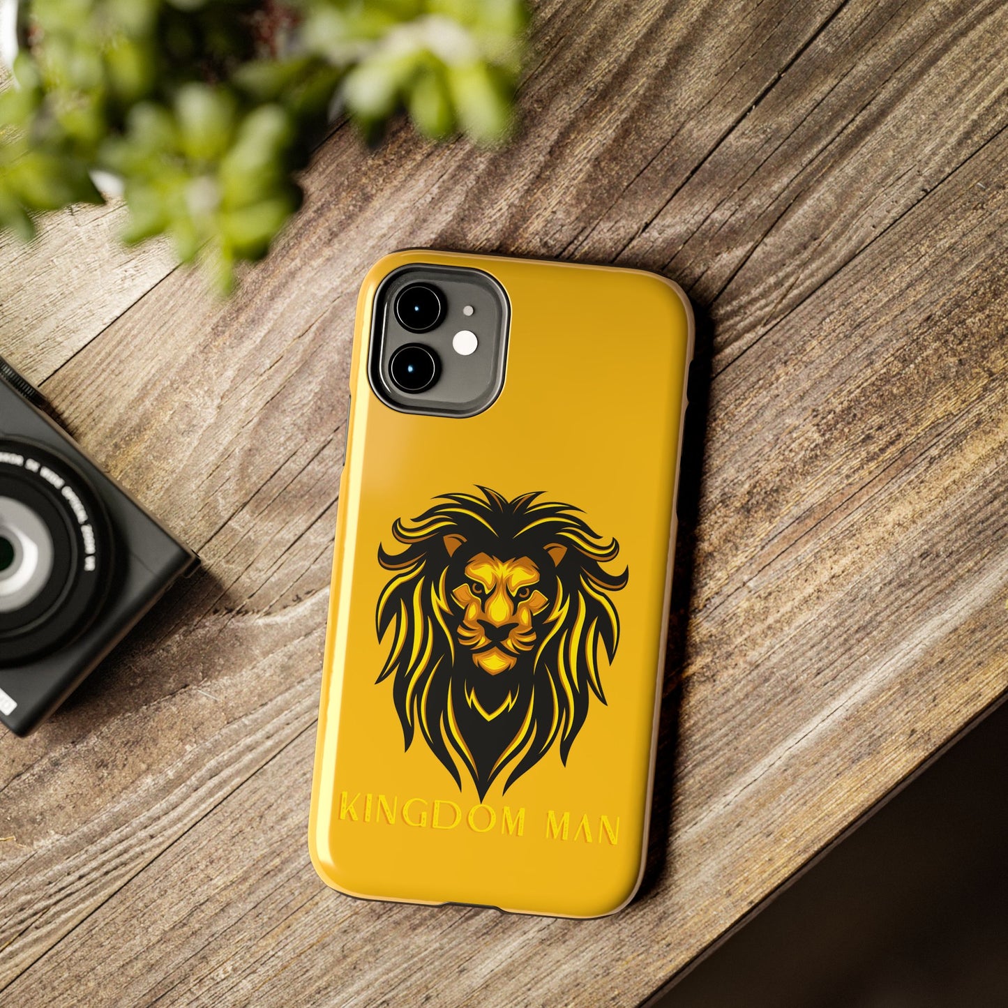 Kingdom Man (Gold Label) Tough Phone Case YELLOW