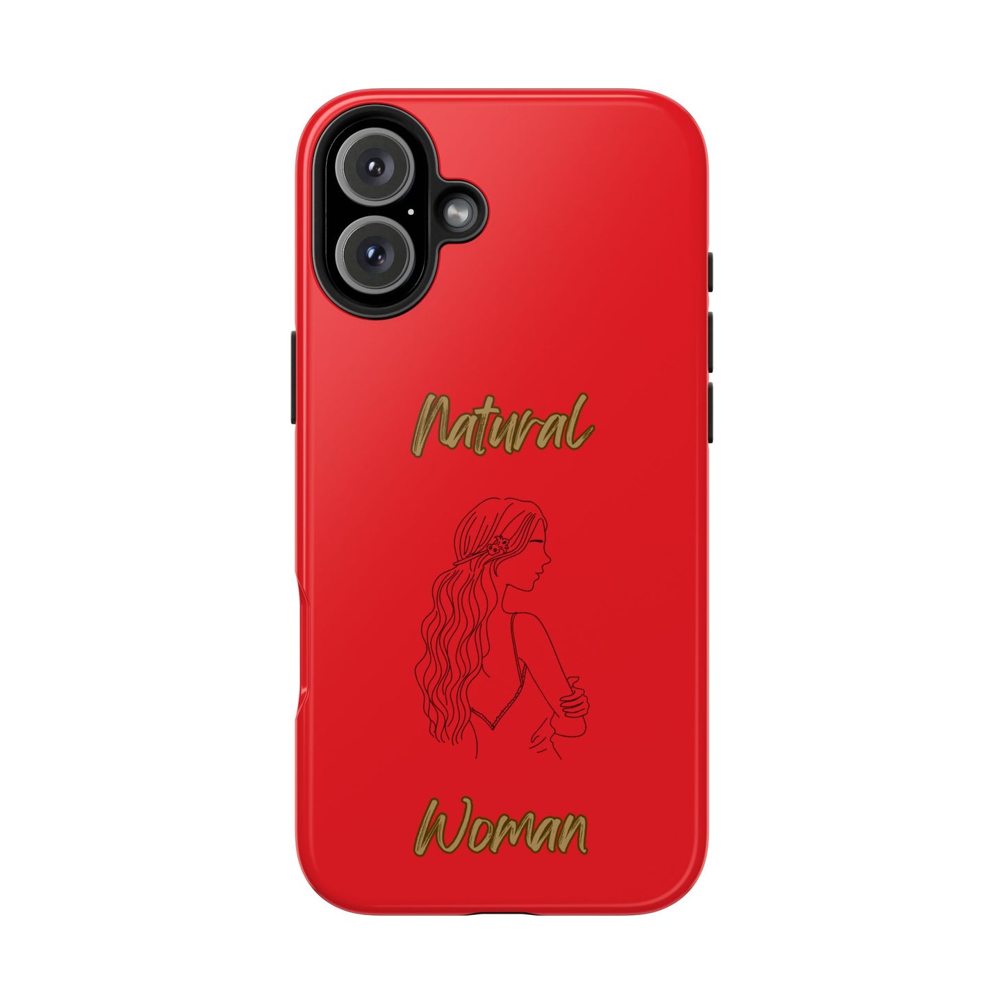 Natural Woman Young Woman (BL)Tough Phone Cases RED