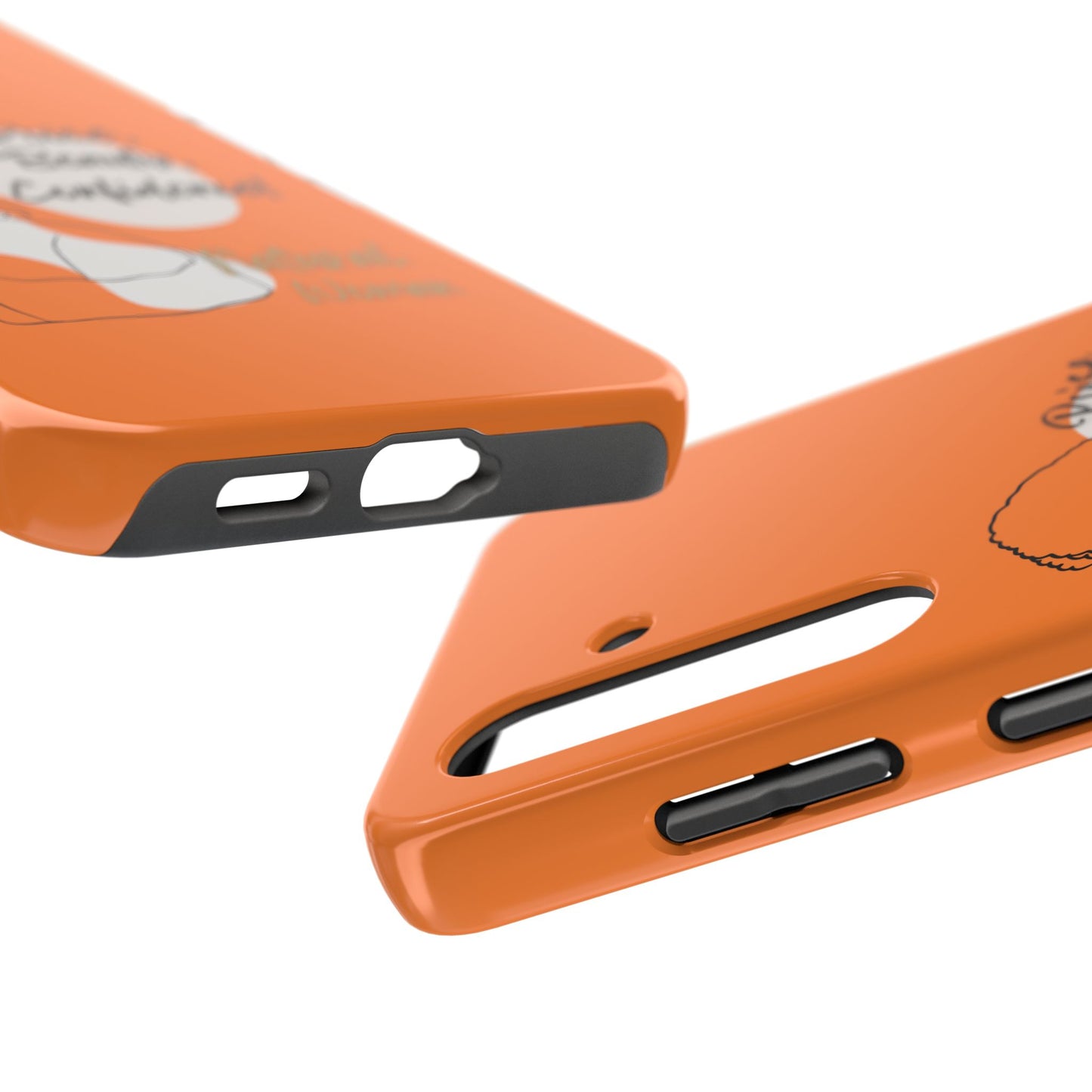 Natural Woman Puff (BL)Tough Phone Cases CRUSTA