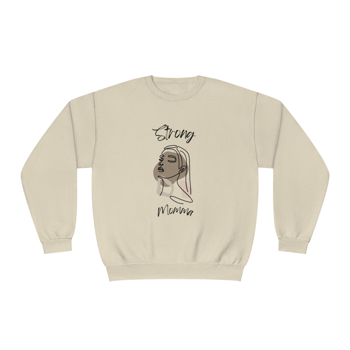 Strong Momma Crewneck Sweatshirt (BL)