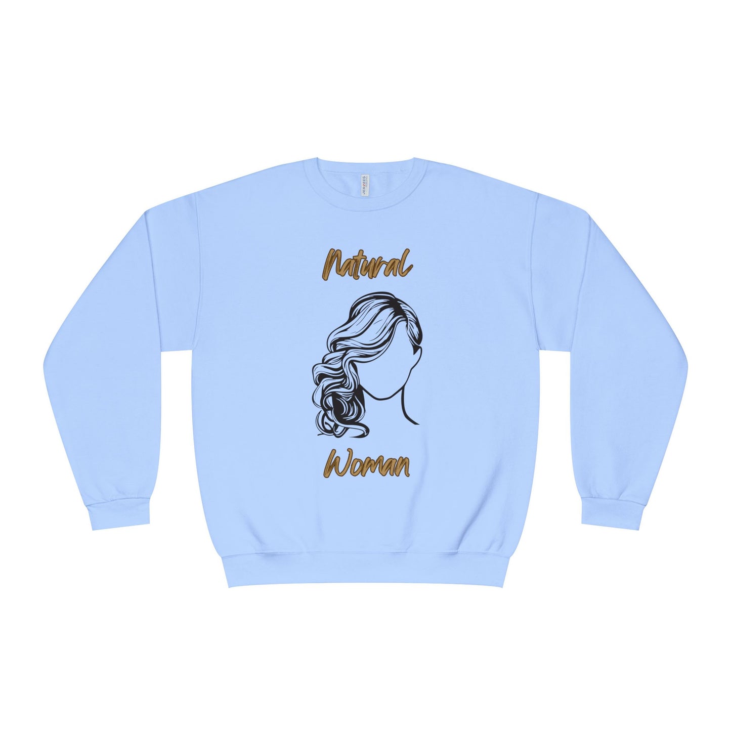 Natural Woman Long Curl (BL) Crewneck Sweatshirt