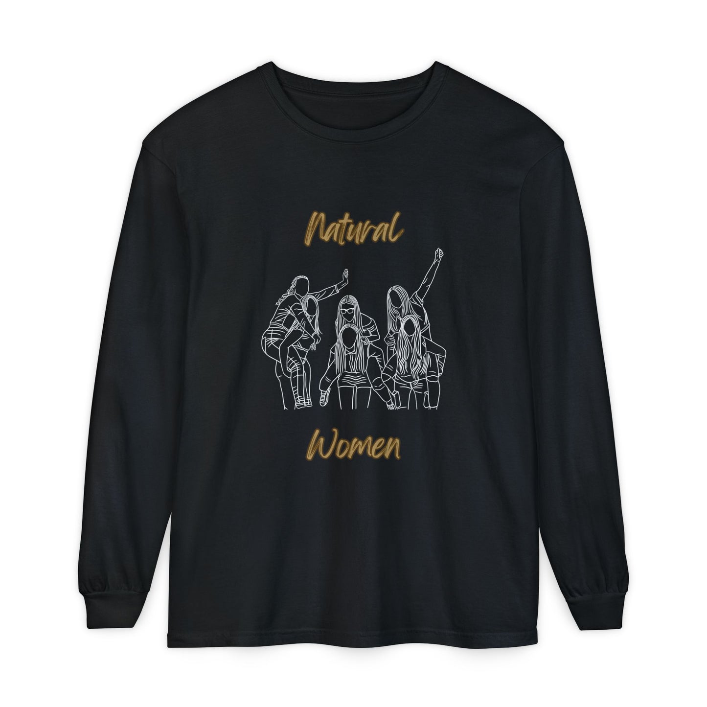 Natural Women Piggy Back (WL) Long Sleeve T-Shirt