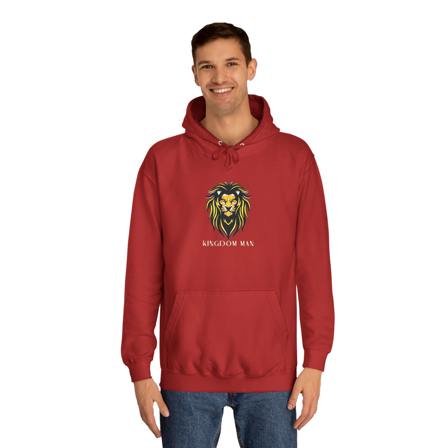 Kingdom Man (White/Gold) Hoodies