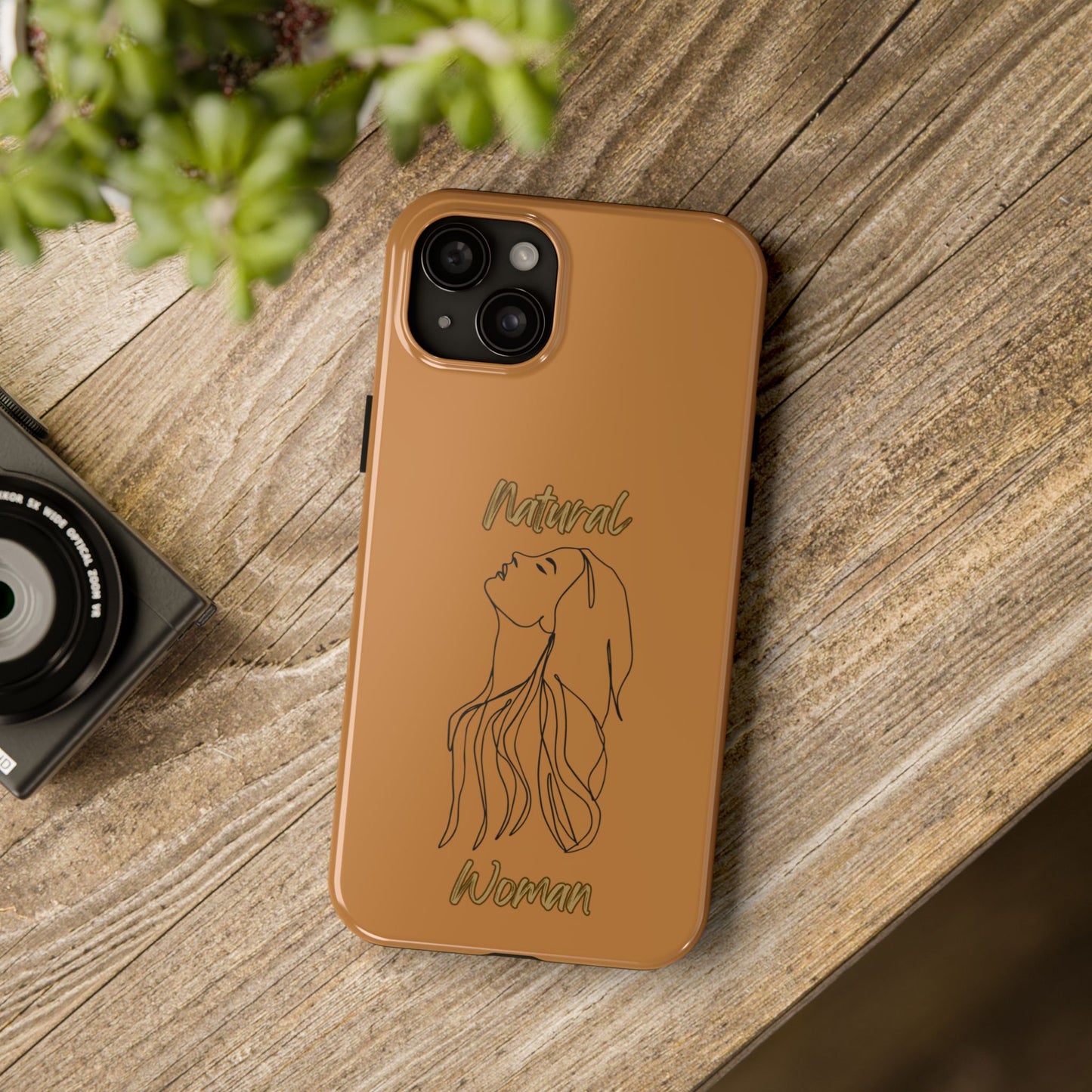 Natural Woman Appreciation (BL) Tough Phone Cases LIGHT BROWN