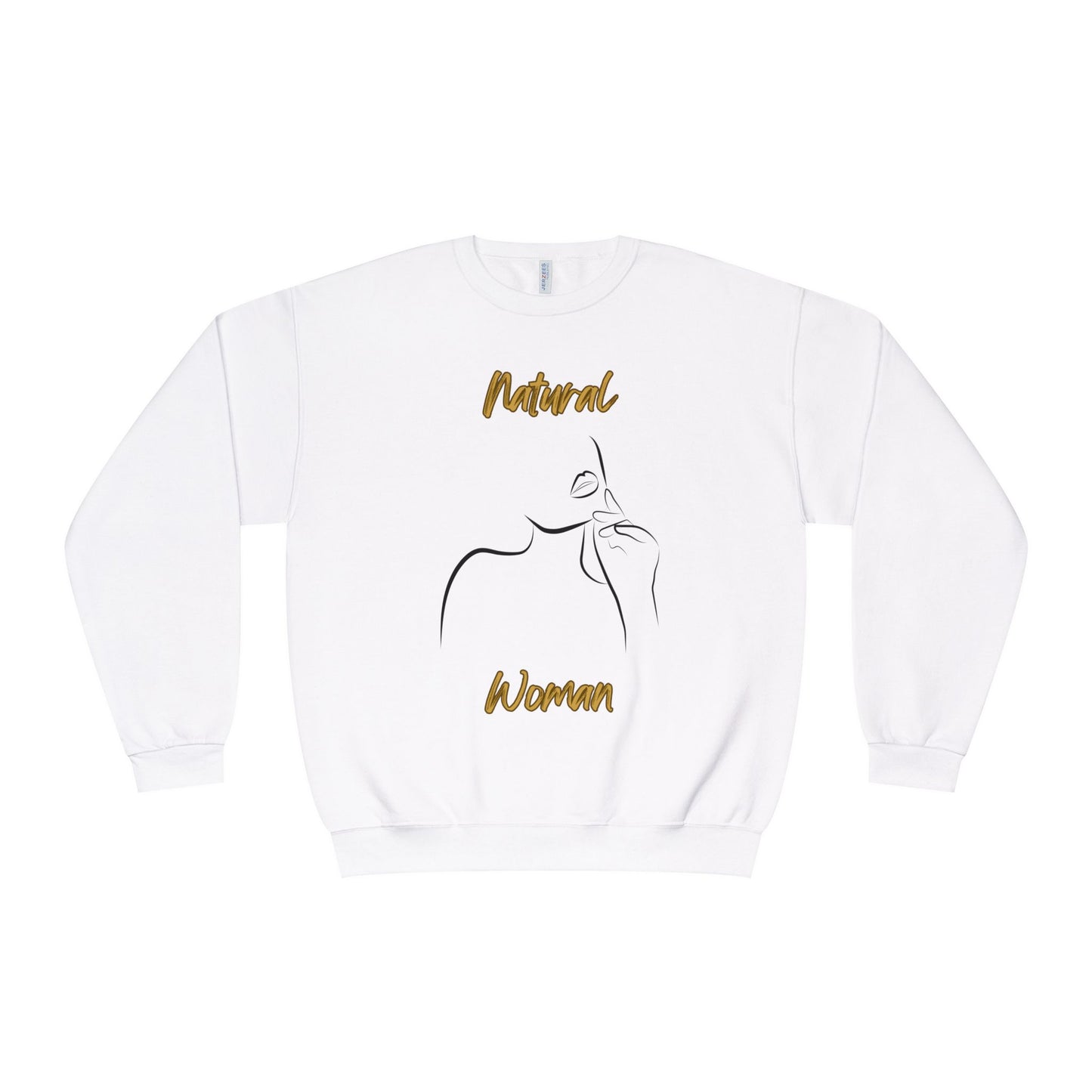 Natural Woman Chin Up (BL) Crewneck Sweatshirt