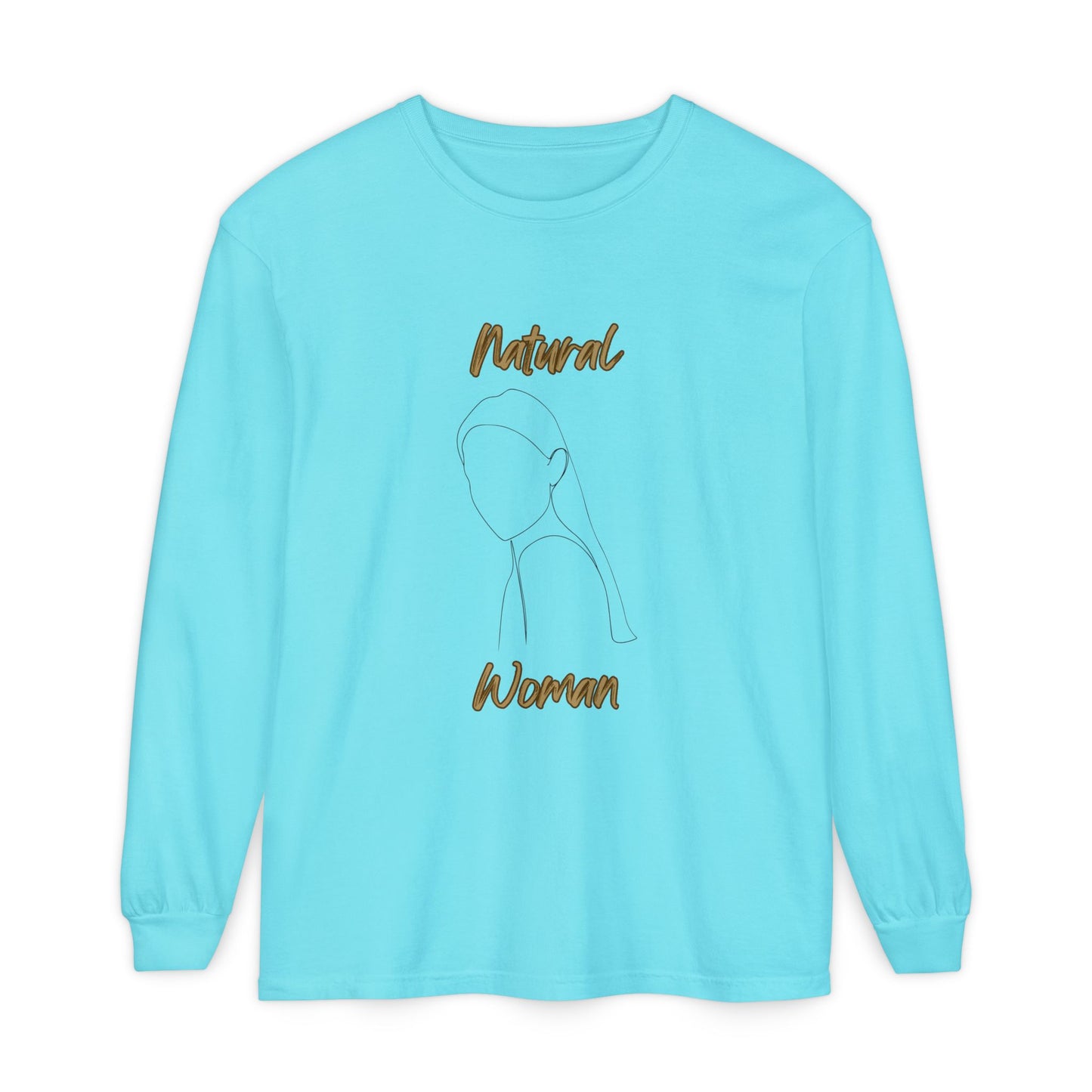 Natural Woman Tilted Look (BL) Long Sleeve T-Shirt
