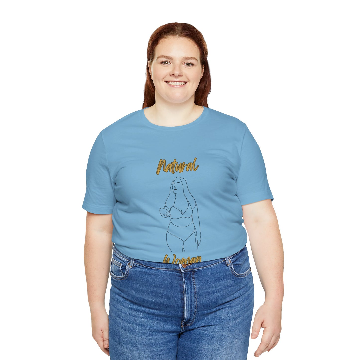 Natural Woman Full Beauty (BL) Short Sleeve T-Shirt