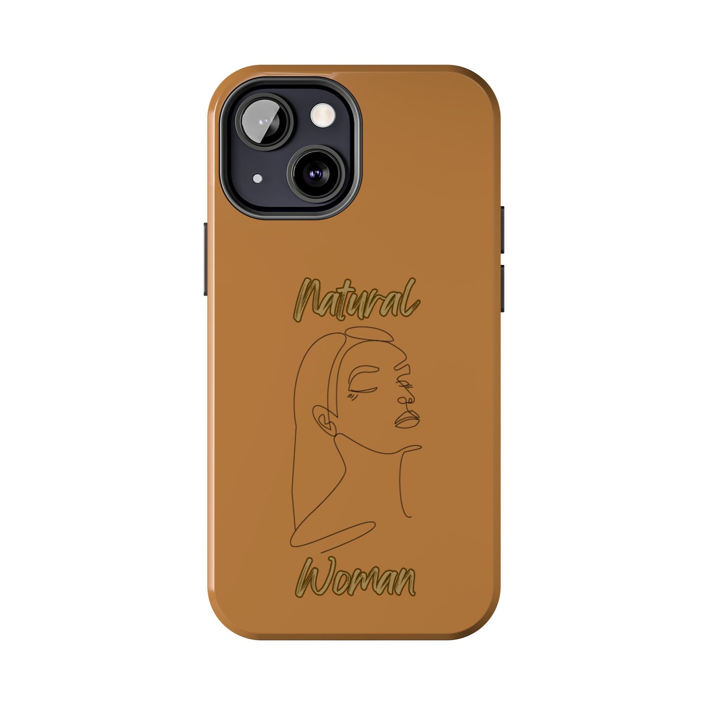 Natural Woman Calm (BL) Tough Phone Cases LIGHT BROWN