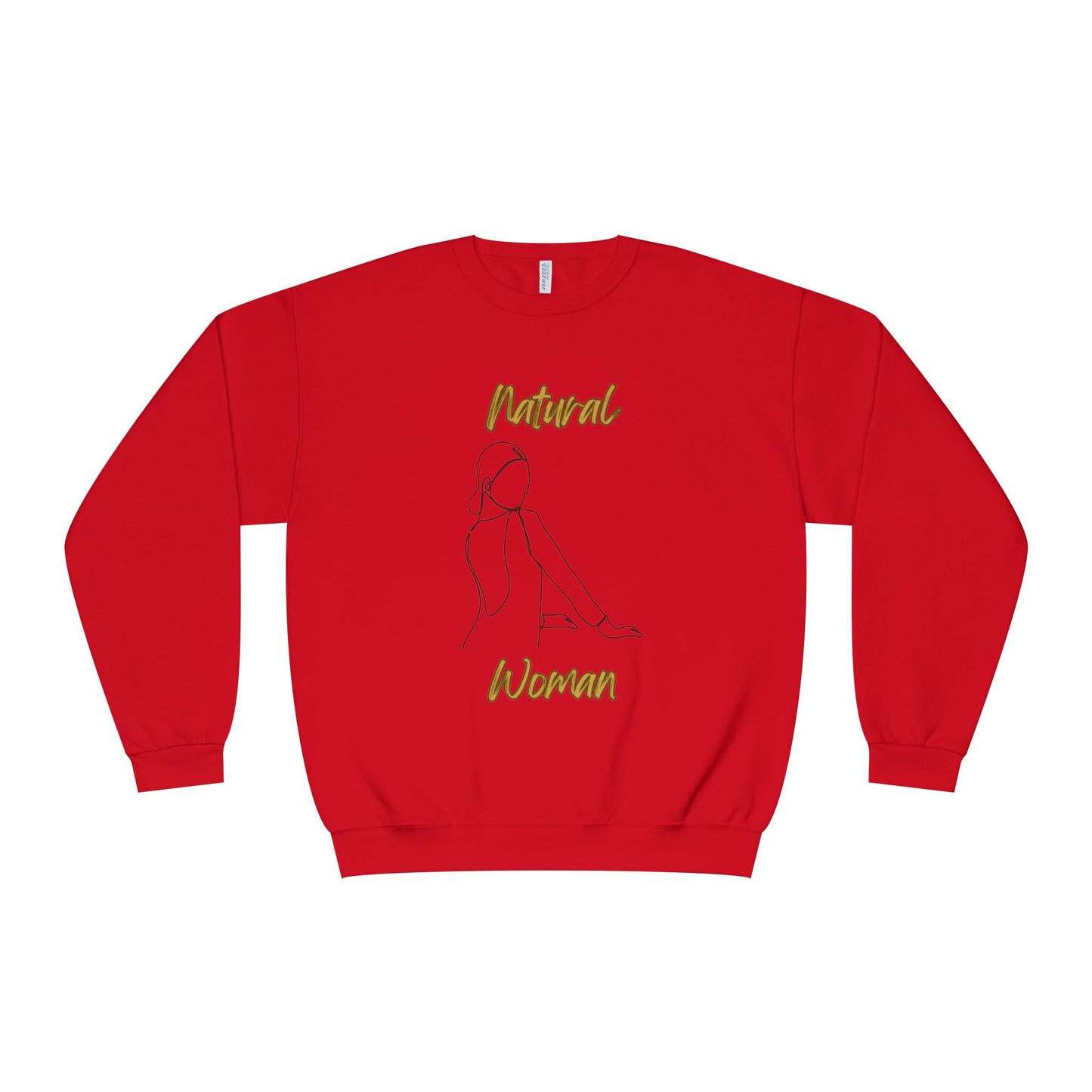 Natural Woman Hands Ready (BL) Crewneck Sweatshirt