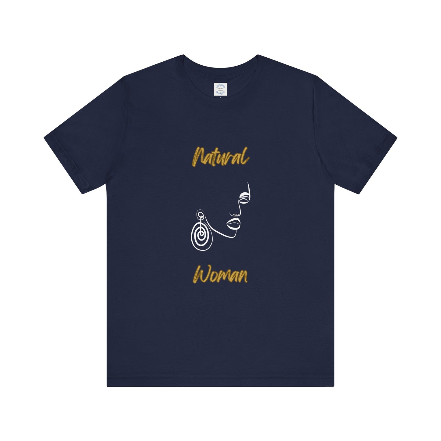 Natural Woman Music In My Soul (WL) Short Sleeve T-Shirt