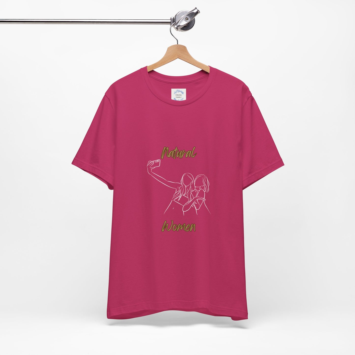 Natural Women Friends Selfie (WL) Short Sleeve T-Shirt