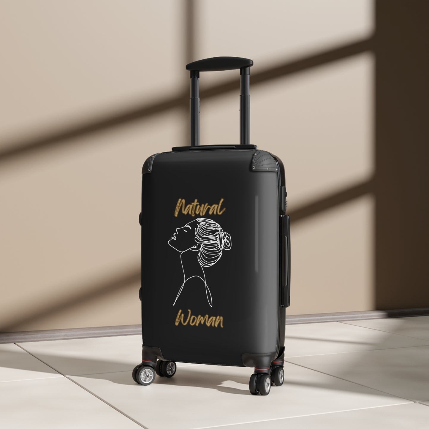 Natural Woman Wet Bun (WL) Suitcase BLACK