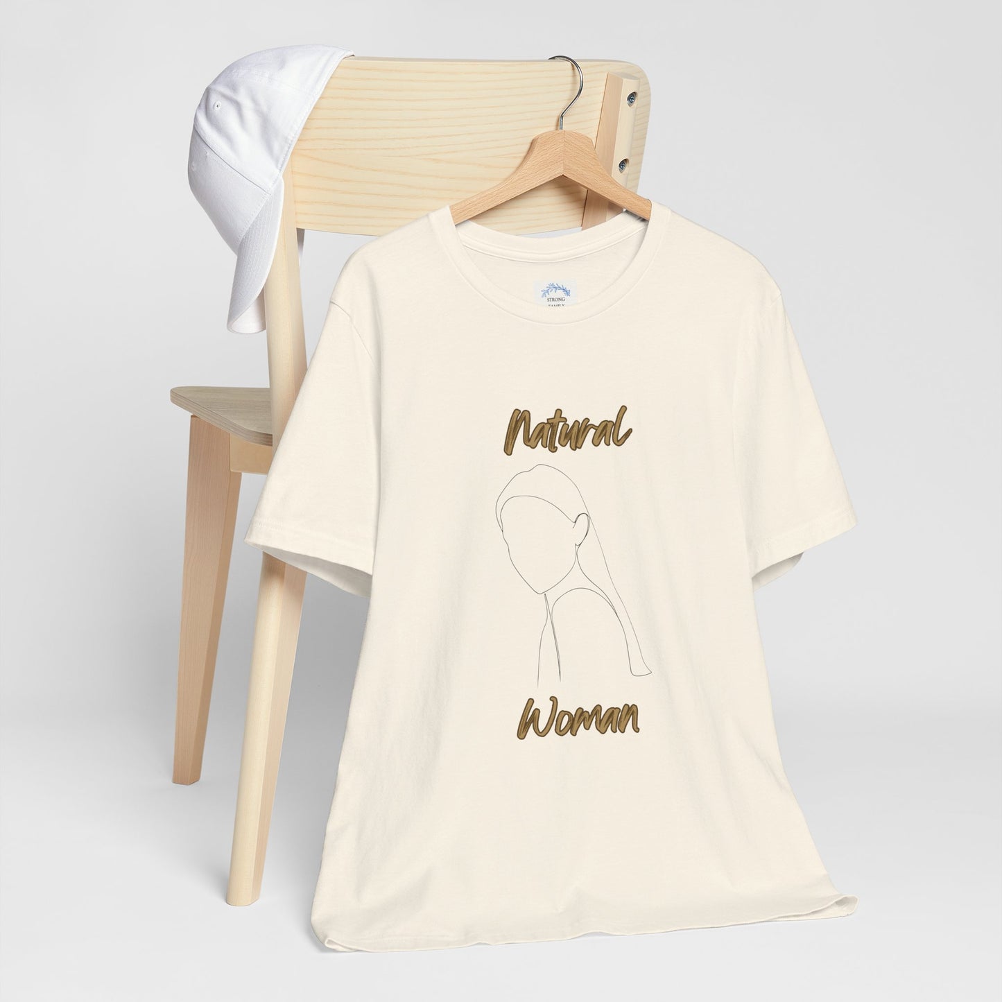 Natural Woman Tilted Look (BL) Short Sleeve T-Shirt