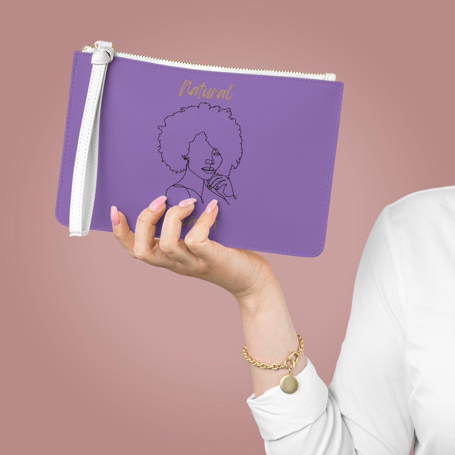 Natural Woman The Look (BL) Clutch Bag LIGHT PURPLE