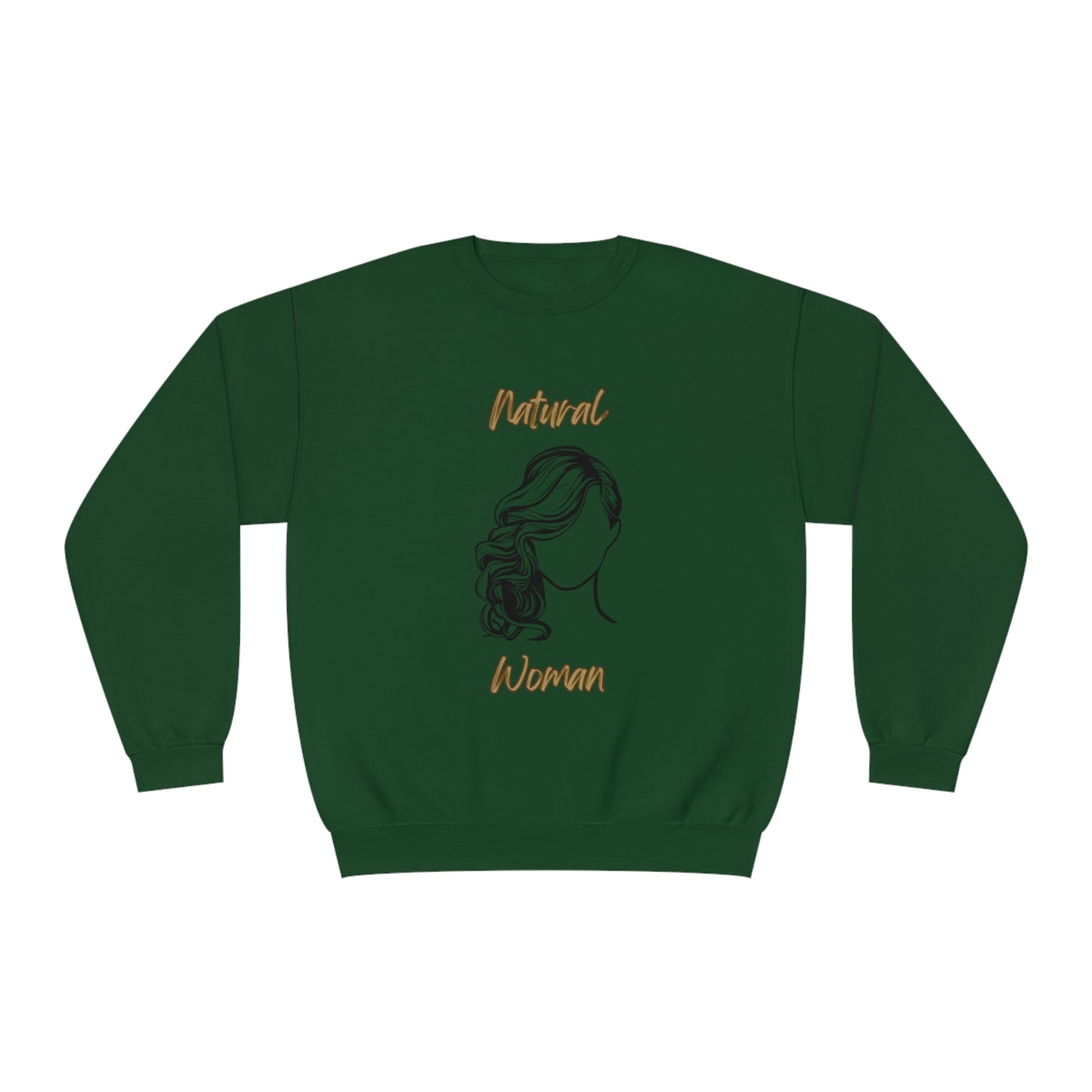 Natural Woman Long Curl (BL) Crewneck Sweatshirt