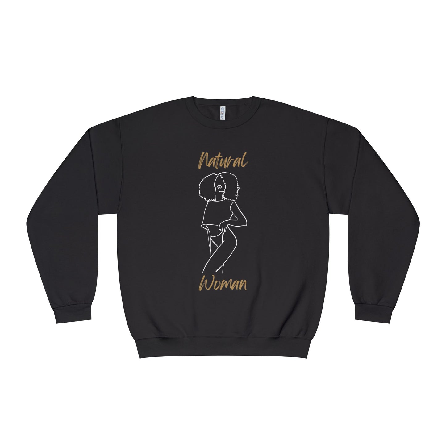 Natural Woman Pose (WL) Crewneck Sweatshirt