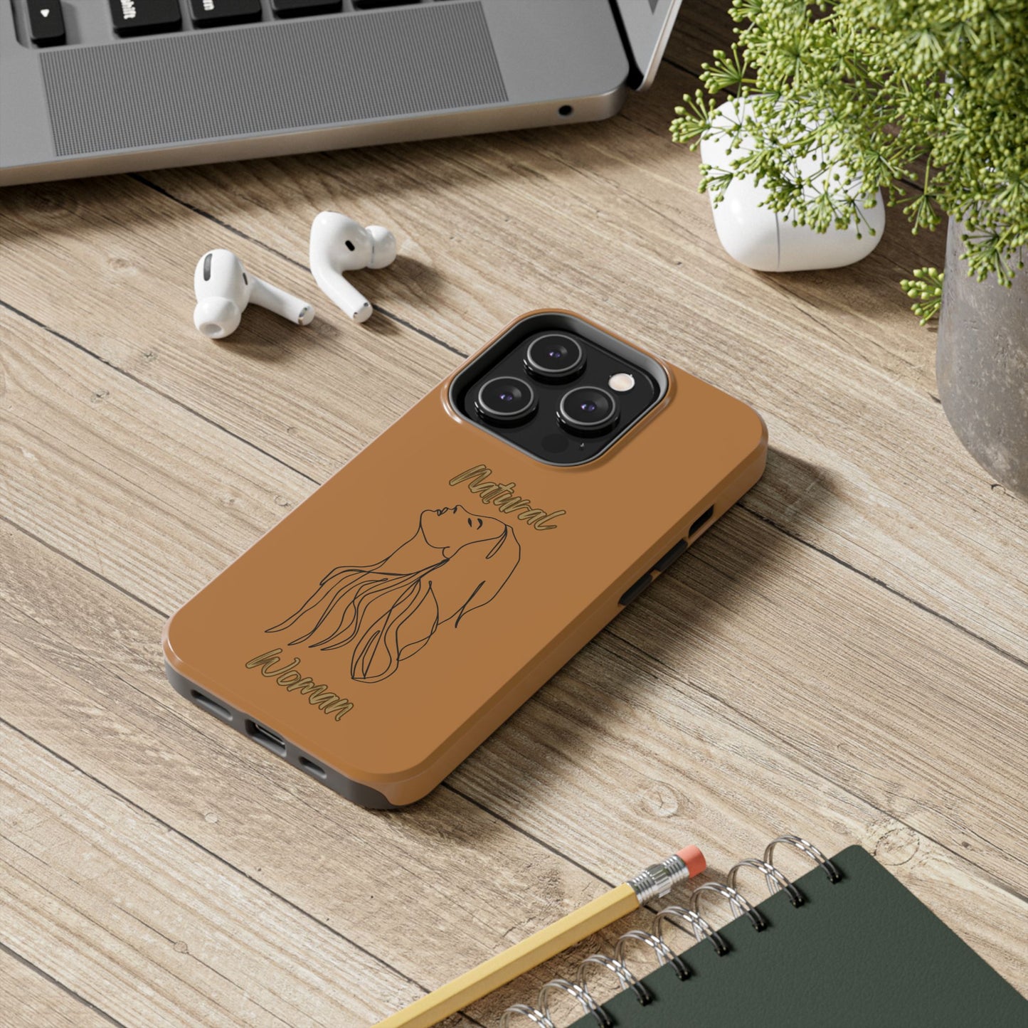 Natural Woman Appreciation (BL) Tough Phone Cases LIGHT BROWN