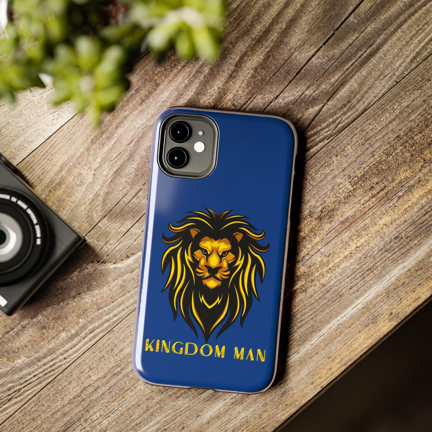 Kingdom Man (Gold Label) Tough Phone Case DARK BLUE
