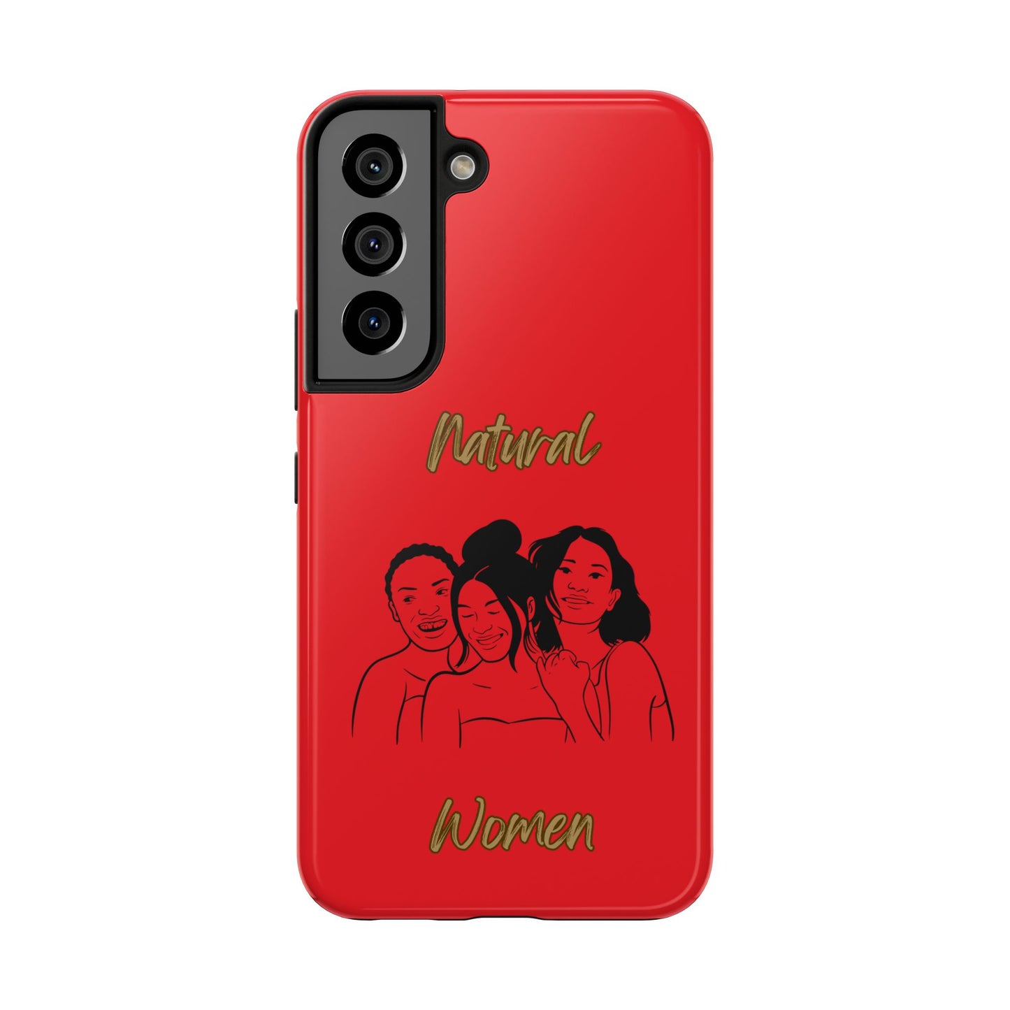 Natural Women Laughing Friends (BL)Tough Phone Cases RED