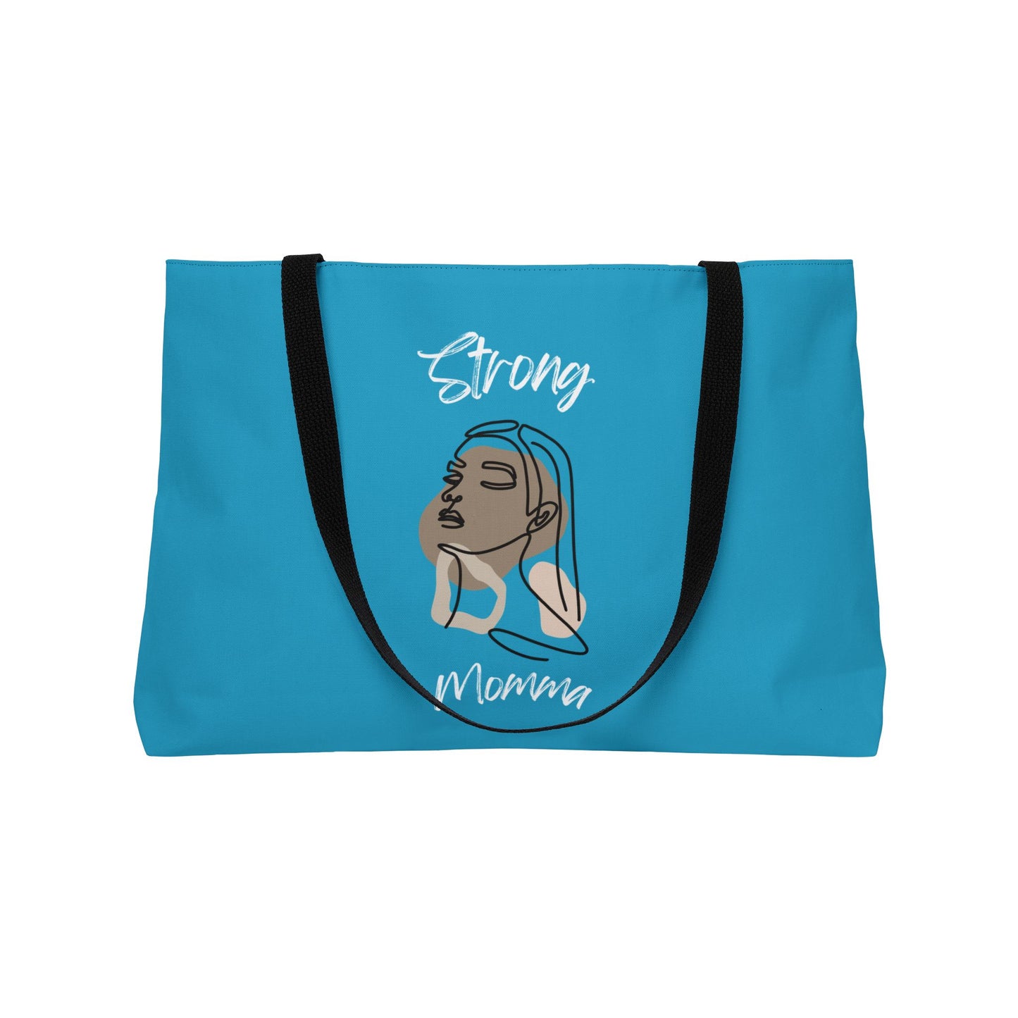 Strong Momma (WL) Weekender Tote Bag TURQUOISE