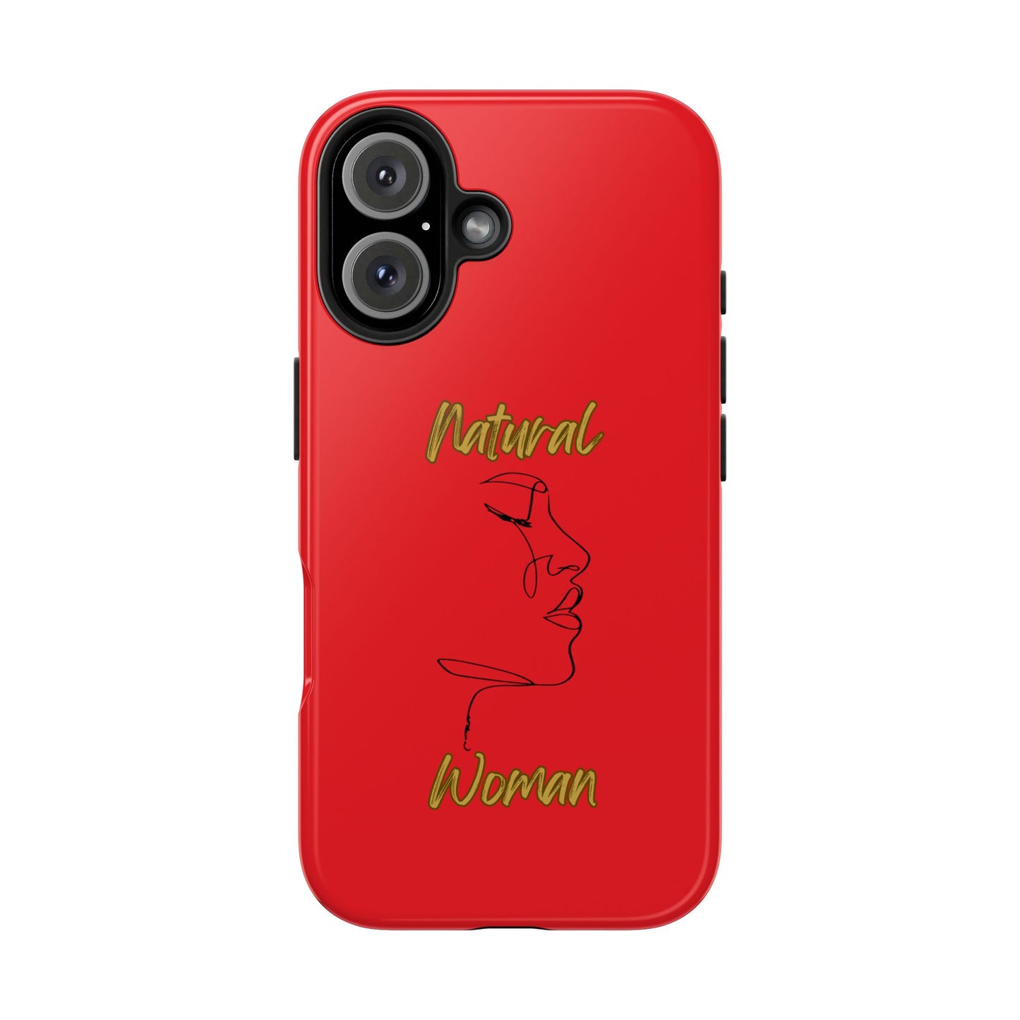 Natural Woman Timeless (BL)Tough Phone Cases RED
