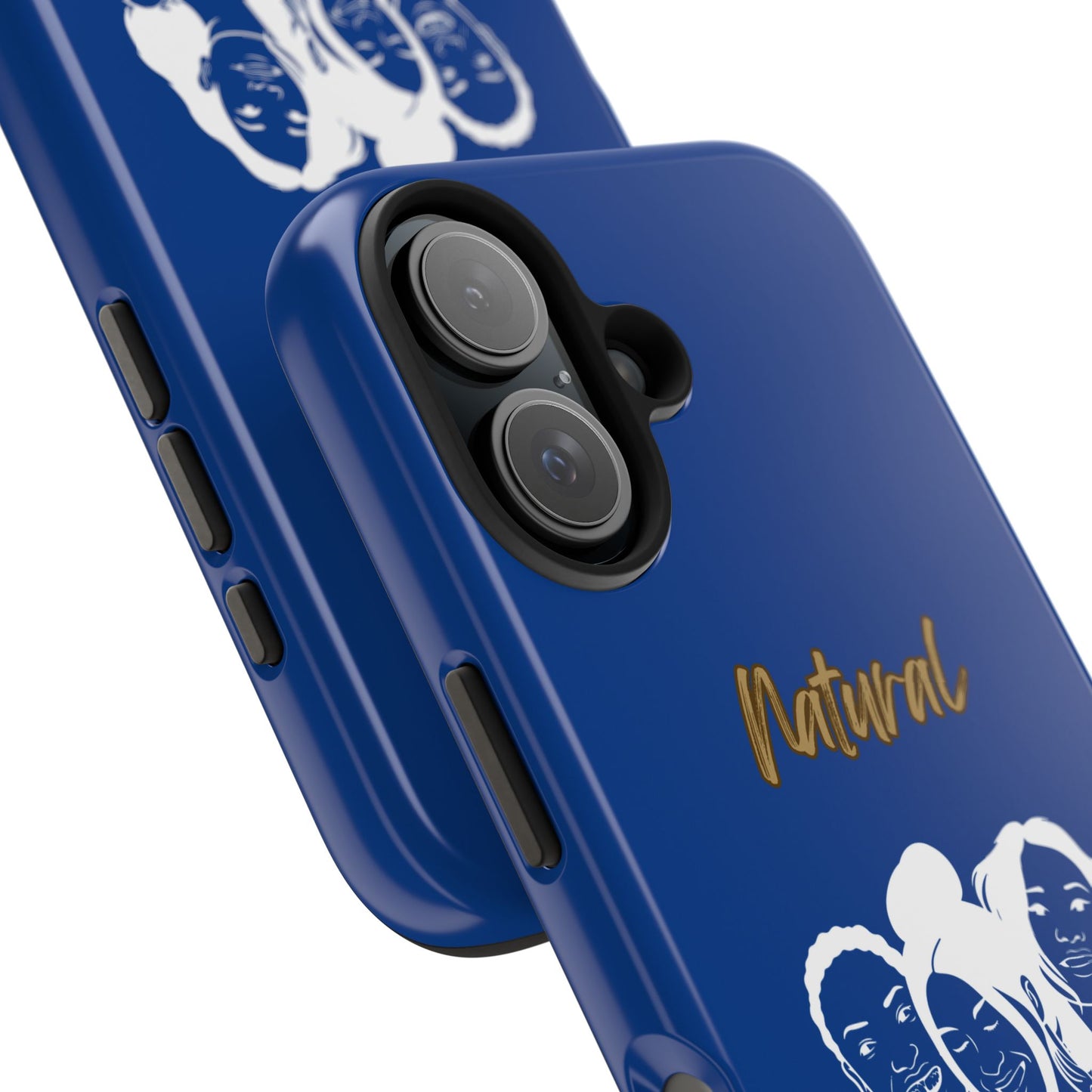 Natural Women Laughing Friends (WL)Tough Phone Cases DARK BLUE