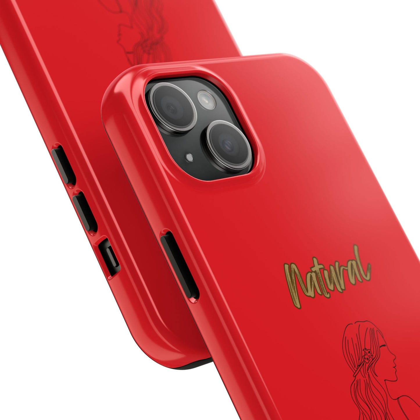 Natural Woman Young Woman (BL)Tough Phone Cases RED