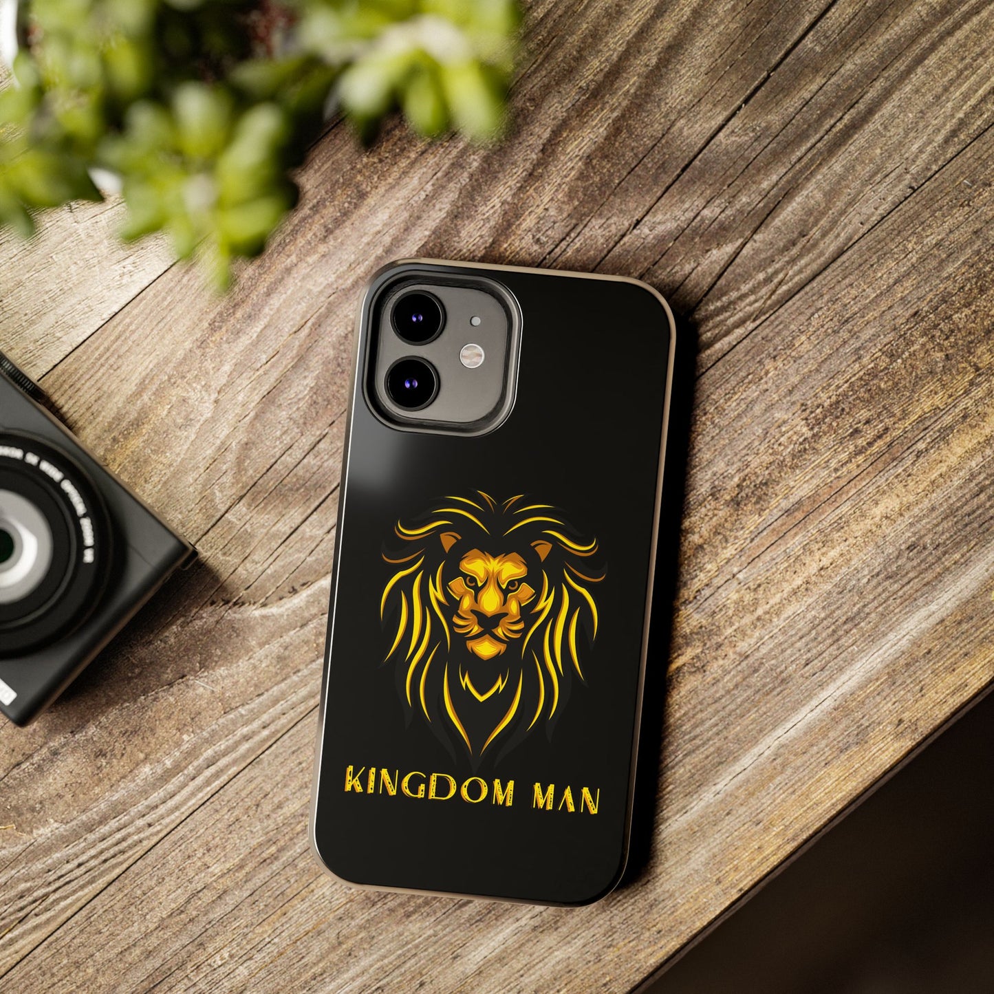 KIngdom Man (Gold Label) Tough Phone Cases BLACK
