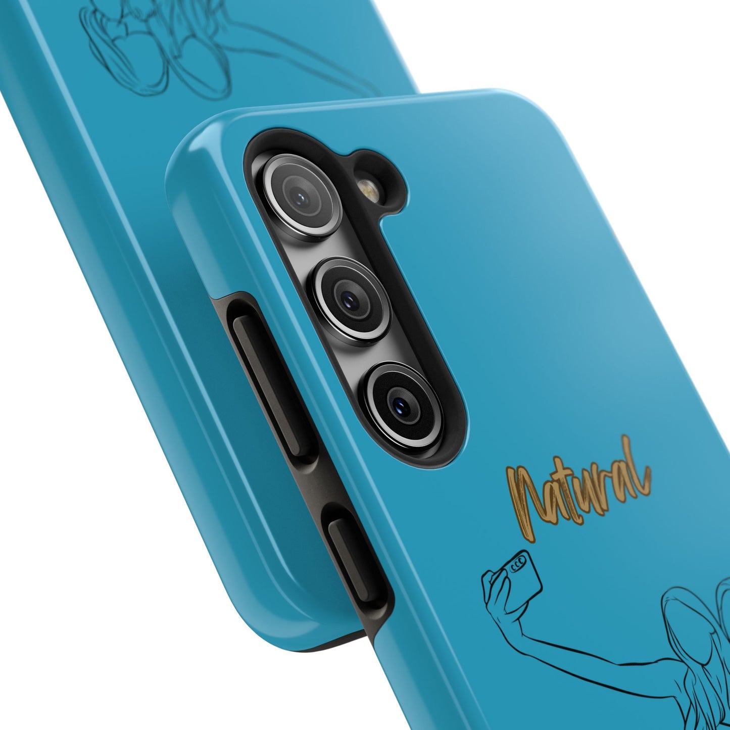 Natural Woman Friends Selfie (BL)Tough Phone Cases TURQOISE