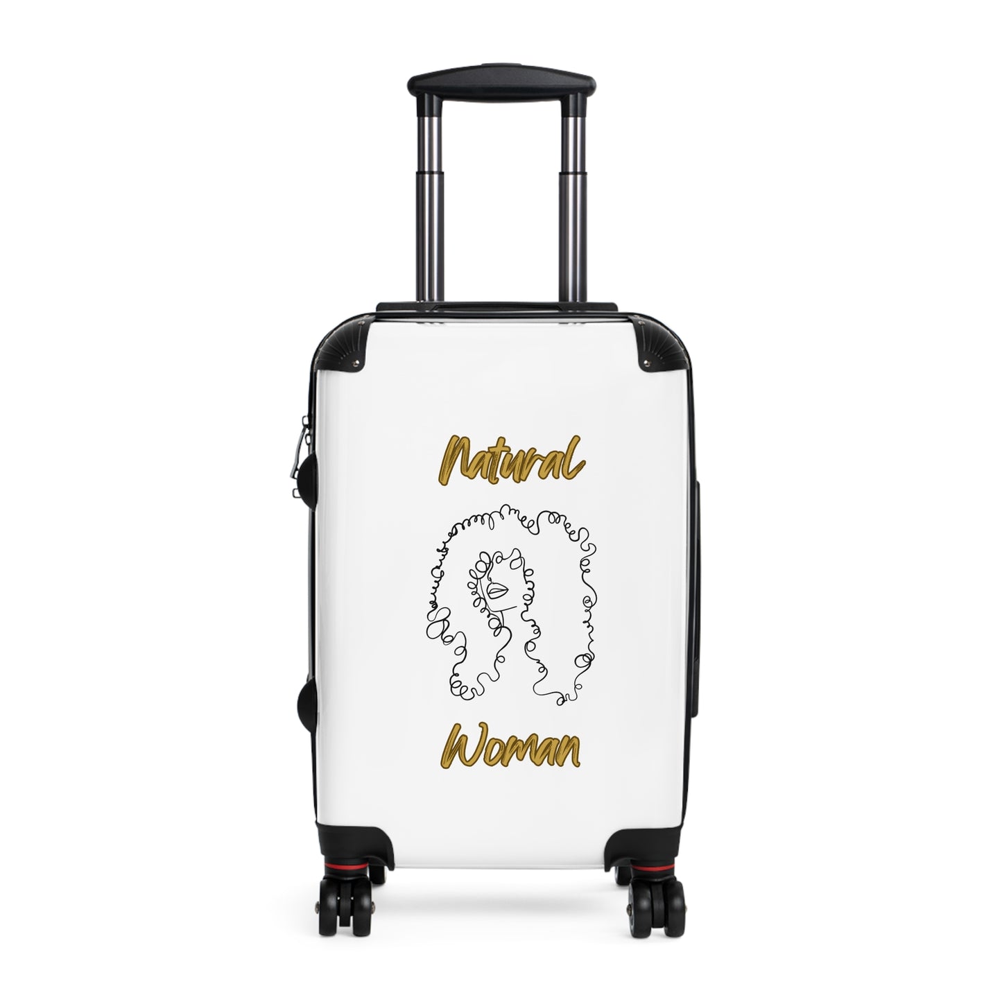 Natural Woman Spiral Flow (BL) Suitcase WHITE