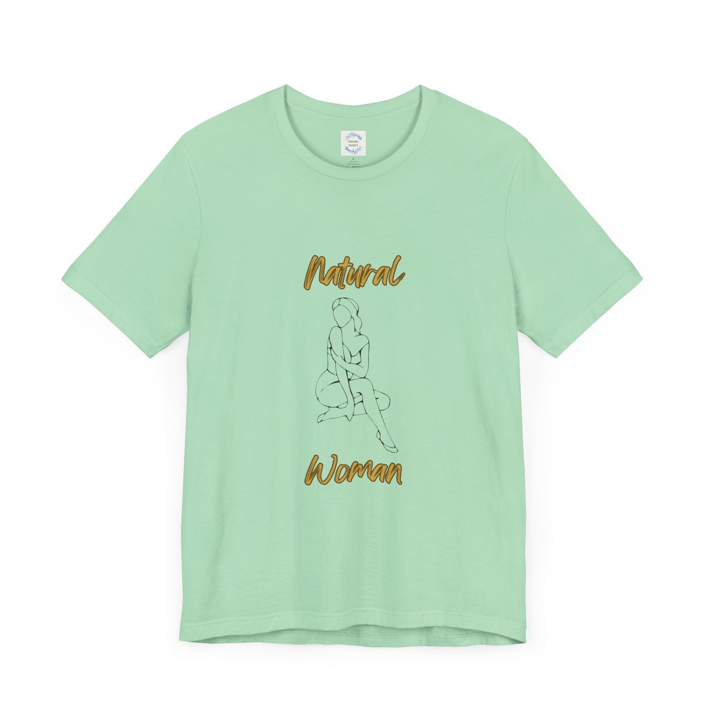 Natural Woman Shoulder Action (BL) Short Sleeve T-Shirt