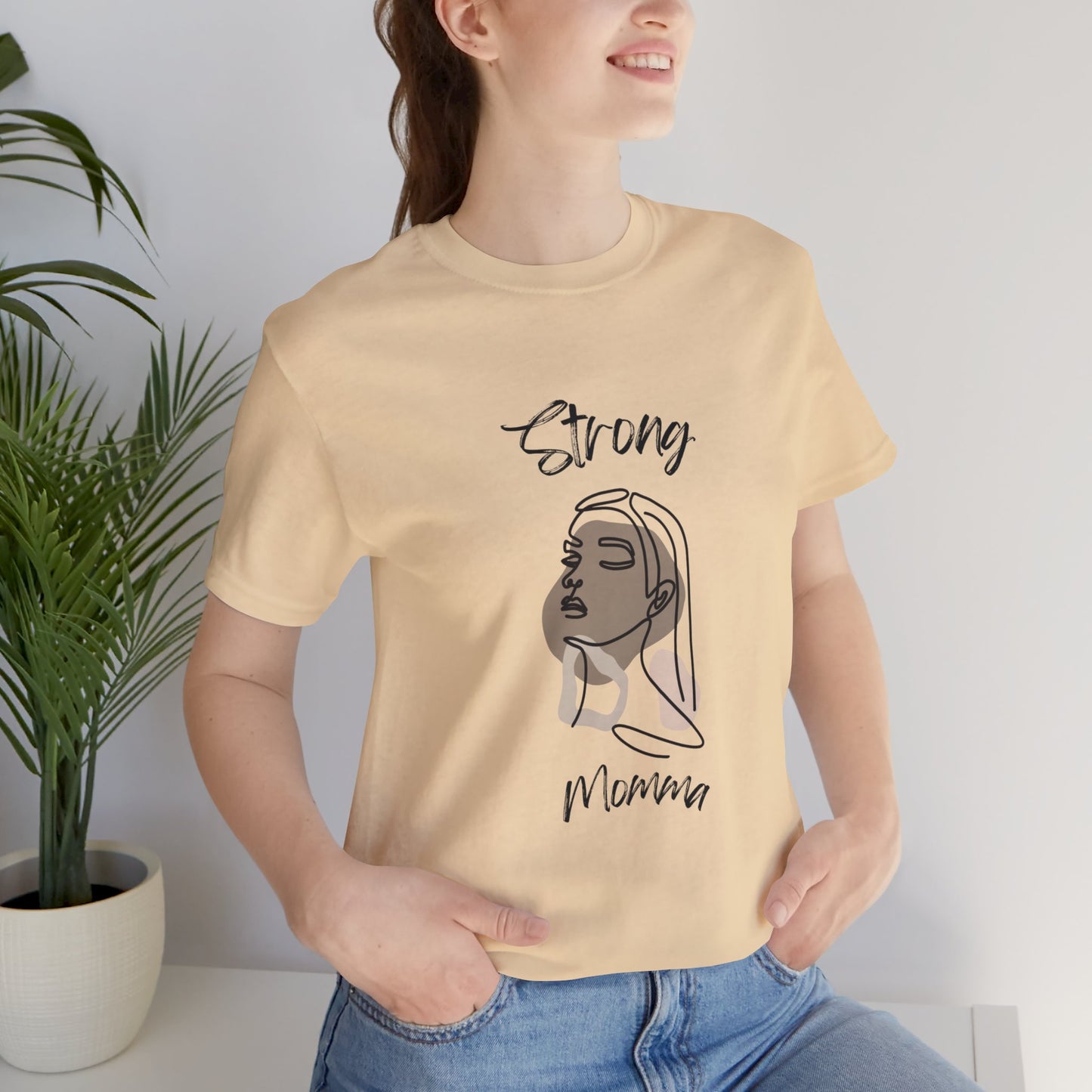 Strong Momma (BL) Short Sleeve T-Shirt EXPRESS DELIVERY ON SELECT COLORS