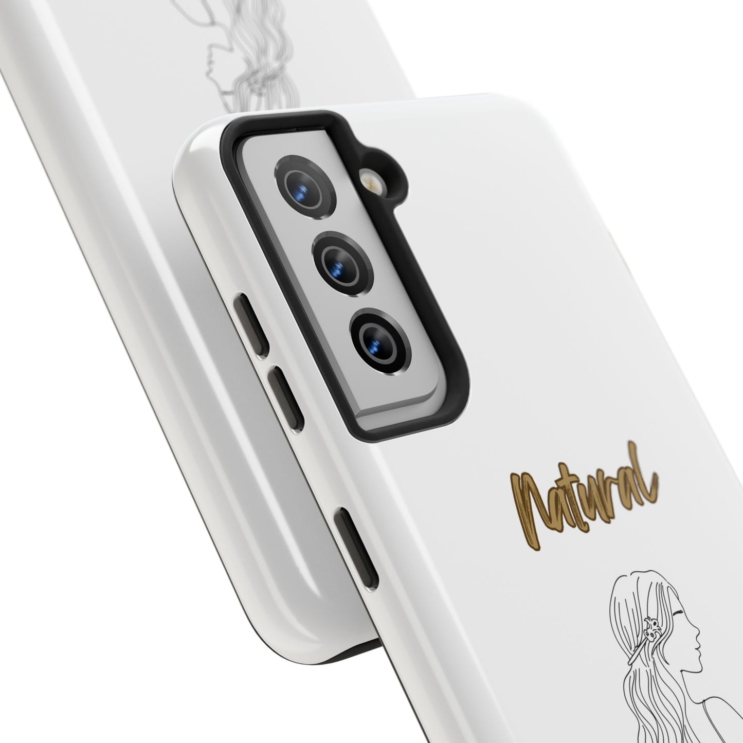 Natural Woman Young Woman (BL)Tough Phone Cases WHITE