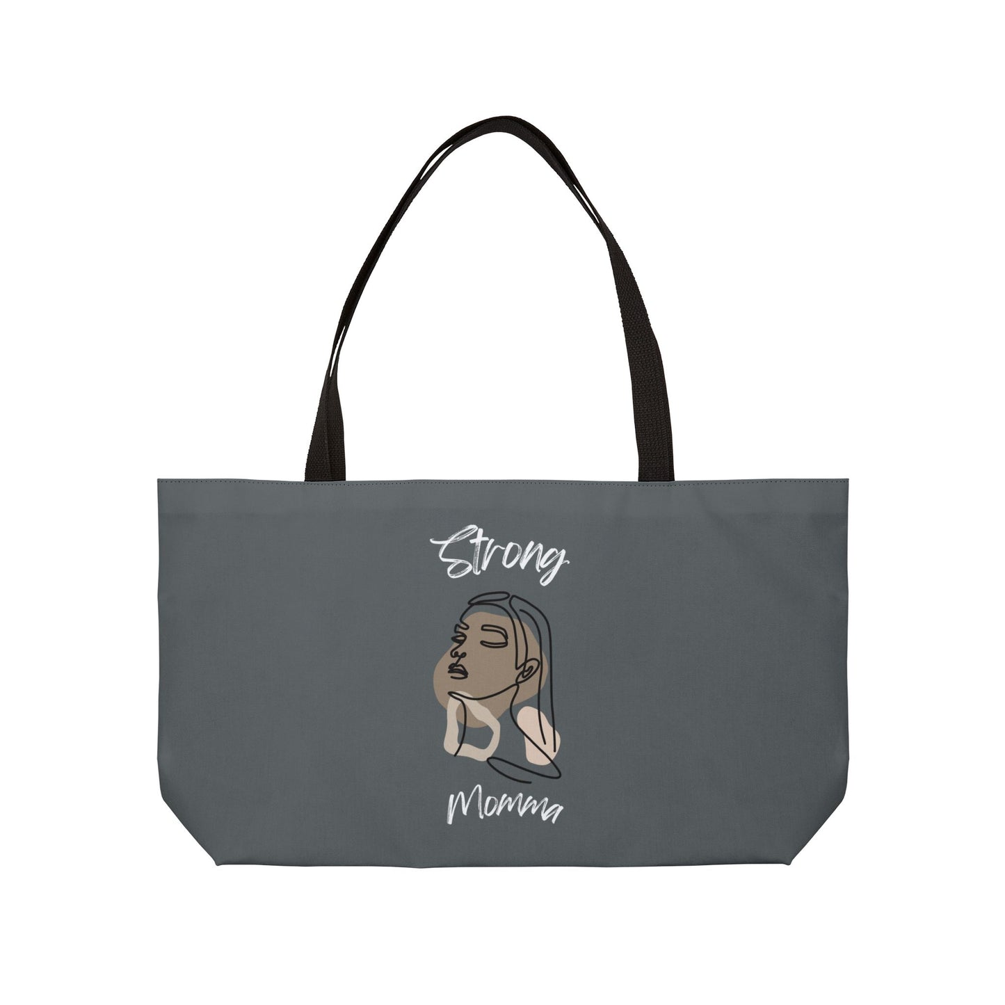 Strong Momma (WL) Weekender Tote Bag DARK GREY