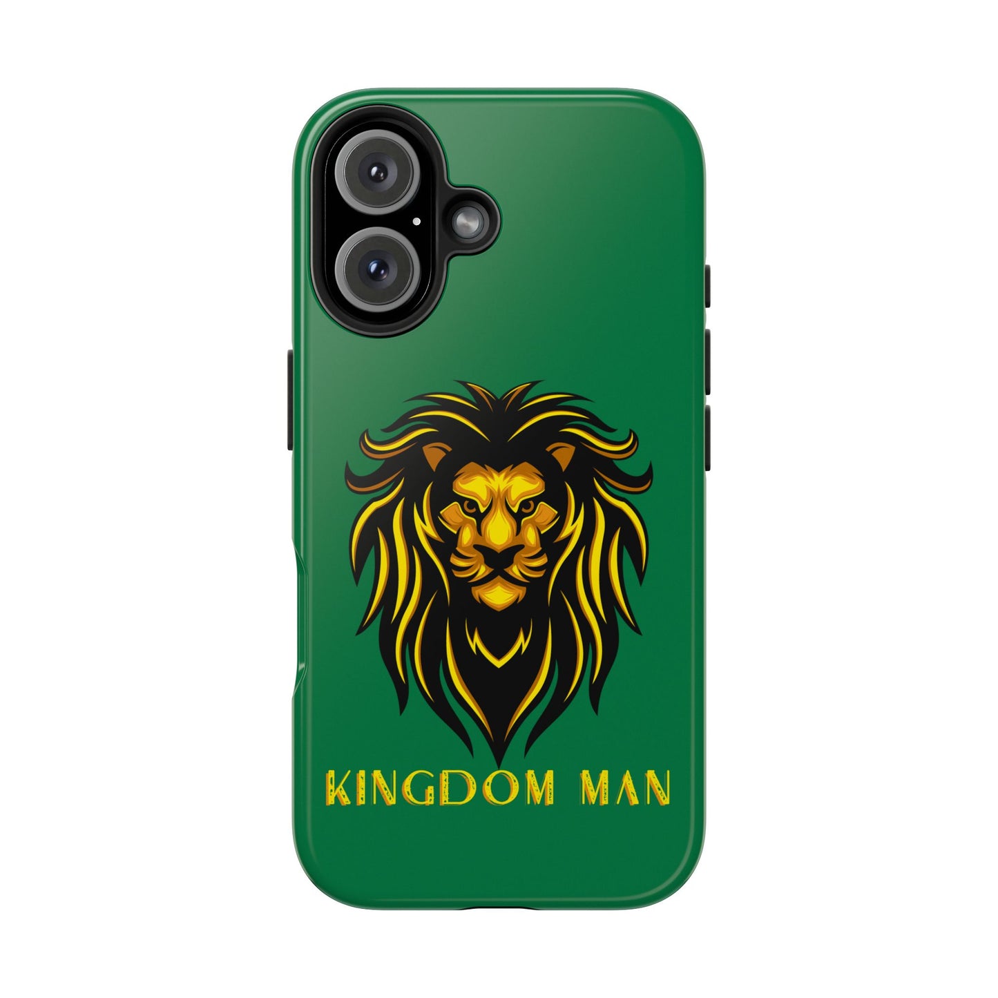 Kingdom Man (Gold Label) Tough Phone Case DARK GREEN